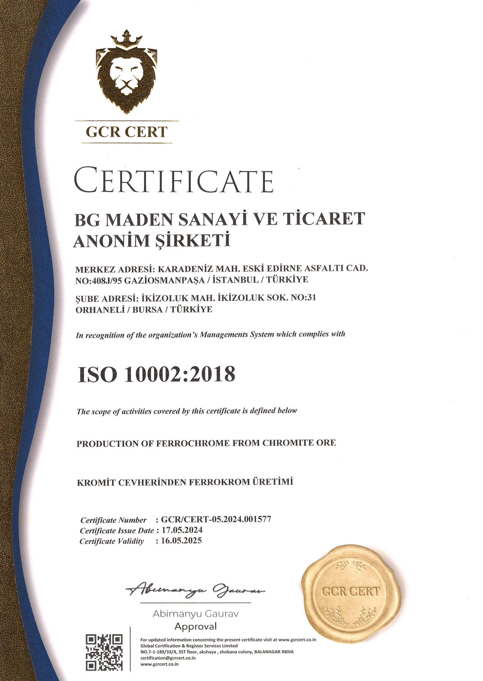 ISO 10002:2018
