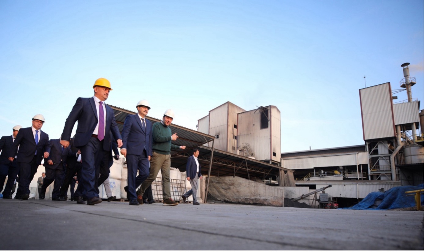 Sayın Enerji ve Tabii Kaynaklar Bakanı Fatih DÖNMEZ Fabrikamızı ziyaret etti. 1