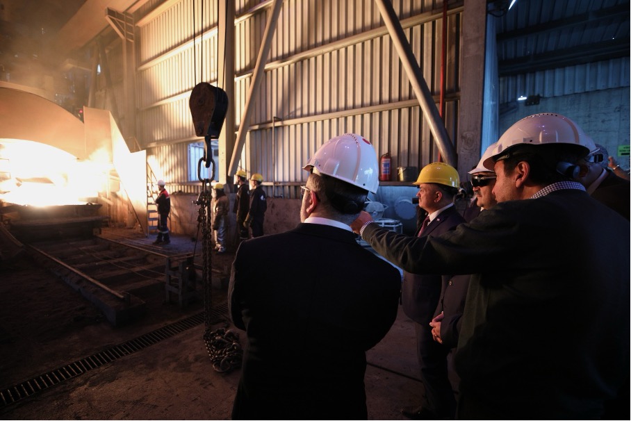 Sayın Enerji ve Tabii Kaynaklar Bakanı Fatih DÖNMEZ Fabrikamızı ziyaret etti. 4