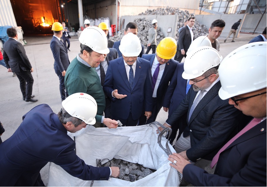 Sayın Enerji ve Tabii Kaynaklar Bakanı Fatih DÖNMEZ Fabrikamızı ziyaret etti. 5