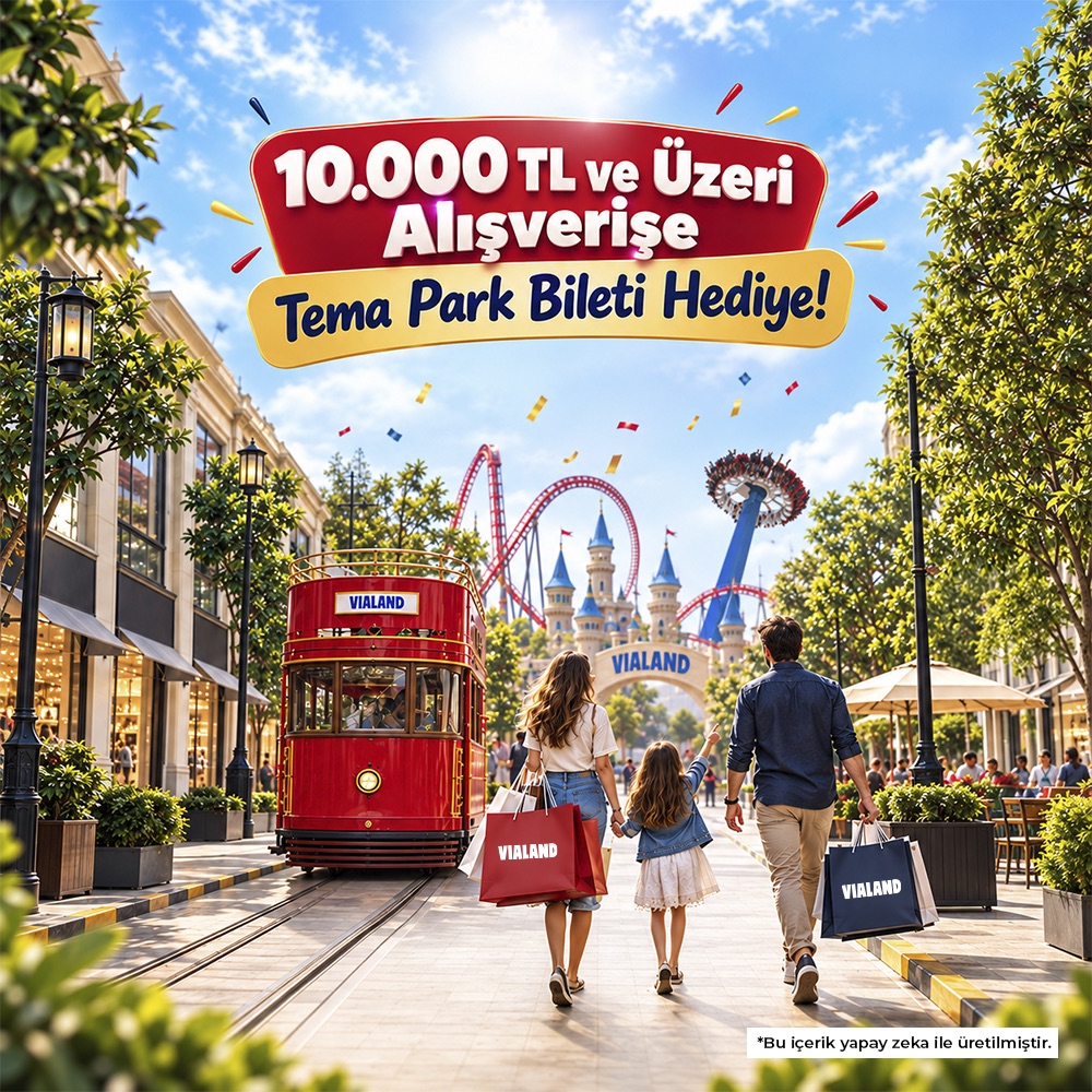 Vialand AVM Tema Park Bileti Kampanyası