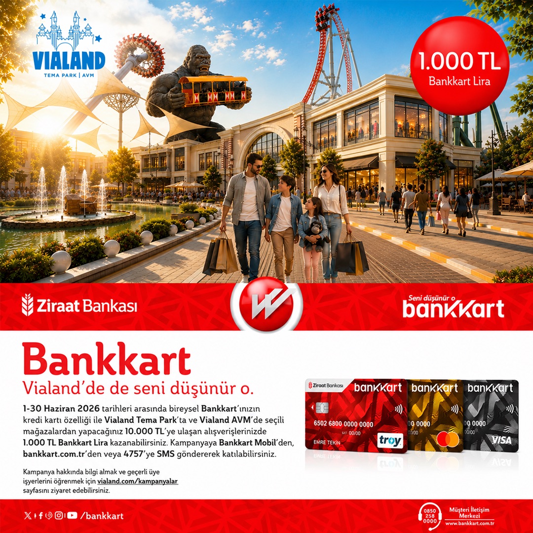 Vialand x Ziraat Bankkart Lira Kampanyası